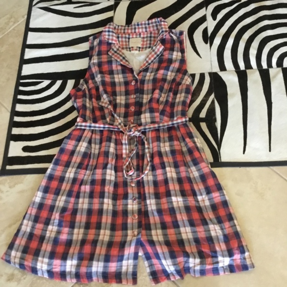 Modcloth plaid dress size 3x New